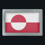 Belt gesp met vlag van Groenland<br><div class="desc">Laat uw Groenlandse trots zien met onze exclusieve gesp met de vlag van Groenland! Ontworpen voor zowel stijl als duurzaamheid, toont deze gesp met trots de vlag van Groenland, waardoor het een uitstekend accessoire is voor diegenen die het culturele erfgoed van Groenland waarderen. Of het nu gedragen wordt voor dagelijks...</div>