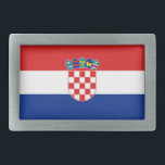 Belt gesp met vlag van Kroatië<br><div class="desc">Voeg een vleugje Kroatische trots toe aan je garderobe met onze exclusieve riemgesp met de vlag van Kroatië! Deze gesp is gemaakt met nauwgezette aandacht voor detail en is meer dan alleen een functioneel accessoire; het is een viering van het erfgoed en de culturele trots van Kroatië. Het levendige ontwerp...</div>