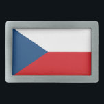 Belt gesp met vlag van Tsjechië<br><div class="desc">Voeg een vleugje Tsjechische trots toe aan je garderobe met onze exclusieve riemgesp met de vlag van Tsjechië! Deze gesp is gemaakt met nauwgezette aandacht voor detail en is meer dan alleen een functioneel accessoire - het is een viering van het Tsjechische erfgoed en nationale trots. Het levendige Tsjechische vlagontwerp...</div>
