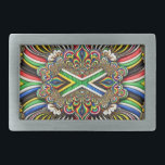 Belt gesp met Zuid-Afrikaanse kleuren ontwerp<br><div class="desc">Verrijk uw accessoire-collectie met een vleugje Zuid-Afrikaans trots met onze exclusieve riemgesp met de levendige kleuren van Zuid-Afrika! Deze gesp met riem is met precisie vervaardigd en is meer dan alleen een mode; het is een blijk van erfgoed en culturele trots. Het gedurfde ontwerp toont trots de iconische kleuren van...</div>