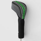 Belt of Life in Green Golf Head Cover (Schuin)