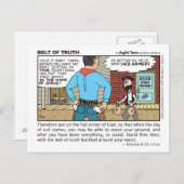 Belt of Truth briefkaart (Voorkant / Achterkant)