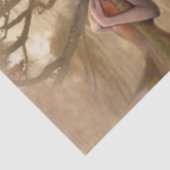 Beltaanfee met vlinders tissuepapier (Detail)