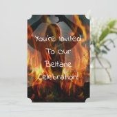 Beltaanvuurvuur Kaart (Staand voorkant)