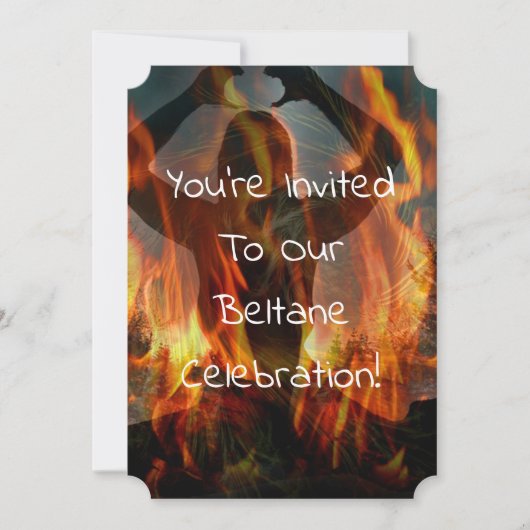 Beltaanvuurvuur Kaart (Voorkant)