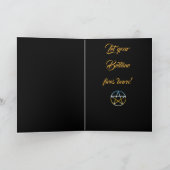 Beltain Vuur Ring Vouwkaart Kaart (Binnen)