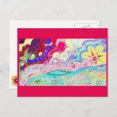 Beltaine Fantasy / Dream Art Briefkaart 2 (Voorkant / Achterkant)