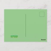 Beltaine - Mei Festival van de Groei Briefkaart (Achterkant)