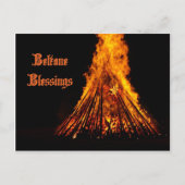 Beltane Blessings Post Card Briefkaart (Voorkant)