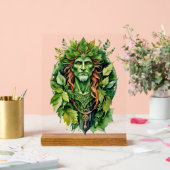 Beltane Celtic Greenman Forest God Sabbat Altar Acryl Bord (Huwelijk)