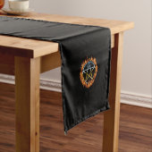 Beltane Fire Pentacle Medium Table Runner Medium Tafelloper (Voorbeeld)