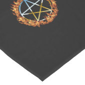 Beltane Fire Pentacle Medium Table Runner Tafelloper (Hoek)