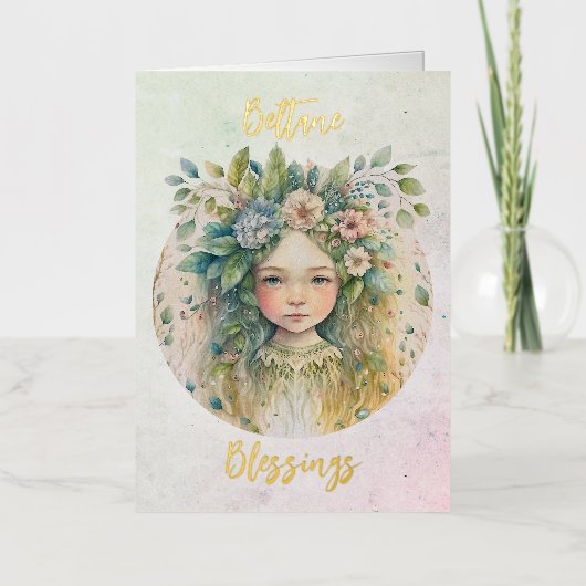 Beltane Folie Kaart (Voorkant)