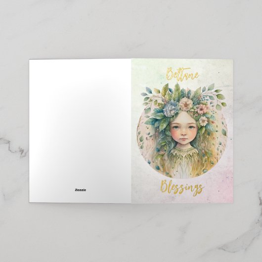 Beltane Folie Kaart (Buiten Laag)