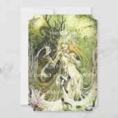 Beltane heeft God en Godin gehoornd Kaart (Achterkant)