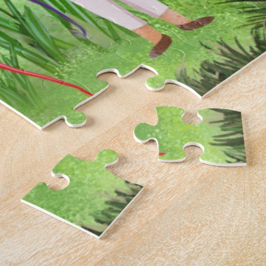 Beltane Kinder Game Maypole Dance Legpuzzel (Zijkant)