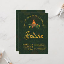 Beltane | Lente | Uitnodiging voor het Wiel van he