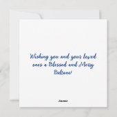 Beltane Maypole Floral Summer Begins Sabbat Feestdagenkaart (Achterkant)