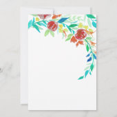 Beltane Maypole Summer Floral Sabbat Kaart (Achterkant)