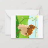 Beltane Notitiekaartje (Voorkant)