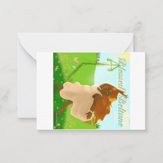 Beltane Notitiekaartje (Voorkant)