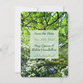 Beltane Pagan Handfasting Save the Date Card (Voorkant)