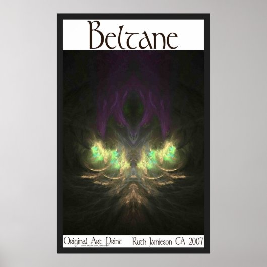 BELTANE POSTER (Voorkant)
