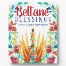 Beltane Summer Flowers Fire & Maypole Wiccan