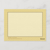 Beltane Sun Sprite-Briefkaart Briefkaart (Achterkant)