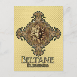 Beltane Sun Sprite-Briefkaart Briefkaart