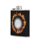 Beltane Vuur en Volle Maan Flask Heupfles (Links)
