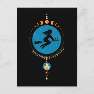 Beltane Zegeningen Briefkaart