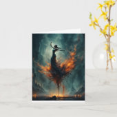 Beltane Zegeningen Kaart (Gele Bloem)