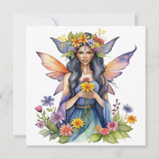 Beltane Zomer Fee Bloem Wicca Sabbat Feestdagenkaart