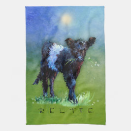 Belted Gallaway "Beltie" Theedoek