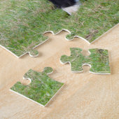 Belted Galloway Calf Jigzaag puzzle Legpuzzel (Zijkant)