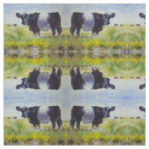 Belted Galloway Cow Stof