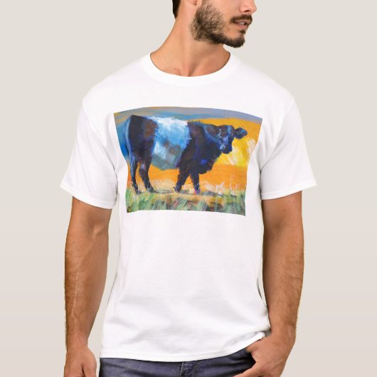 Belted Galloway Cow T-shirt (Voorkant)