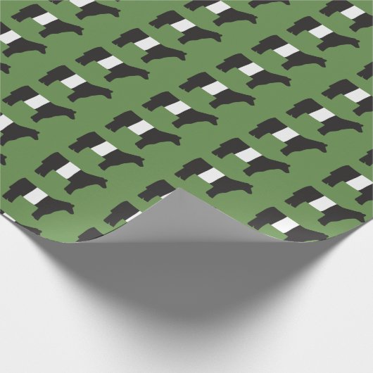 Belted Galloway Gift Wrap Cadeaupapier (Hoek)