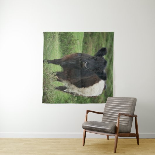 Belted Galloway Koe Wandkleed (In Situ (horizontaal))