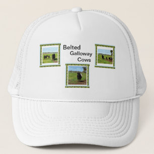 Belted Galloway Koeien Trucker Pet