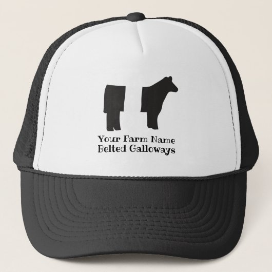  Belted Galloway Trucker Pet (Voorkant)