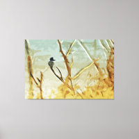 Belted Kingfisher bij Rivers Edge Abstract