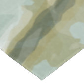 Belted Kingfisher bij Rivers Edge Abstract Tafelkleed (Gekanteld)