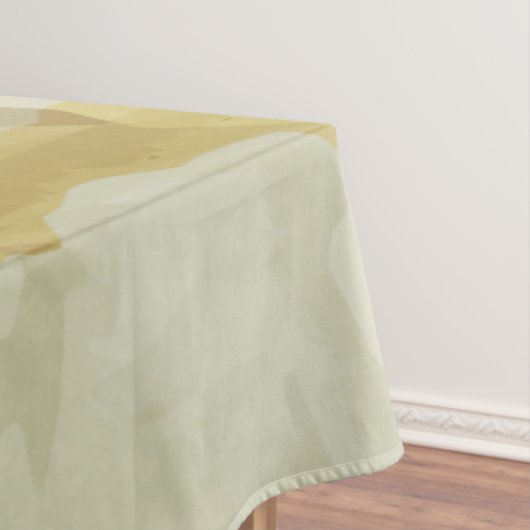 Belted Kingfisher bij Rivers Edge Abstract Tafelkleed (Voorbeeld)