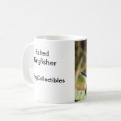 Belted Kingfisher Coffee Mok (Voorkant links)