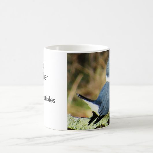 Belted Kingfisher Coffee Mok (Center)