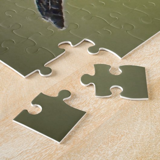 Belted Kingfisher Legpuzzel (Zijkant)