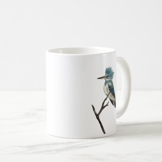 Belted Kingfisher Mok (Voorkant rechts)