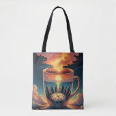 Belten en vervuiling in de stad tote bag (Voorkant)